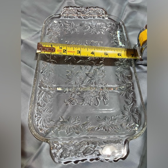 Princess House Crystal Fantasia Serving Dish Tray, Excellent Condition - Picture 8 of 8